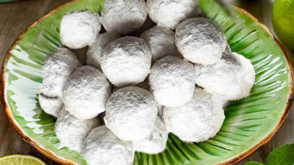 Coconut-Lime Mexican Wedding Cookies