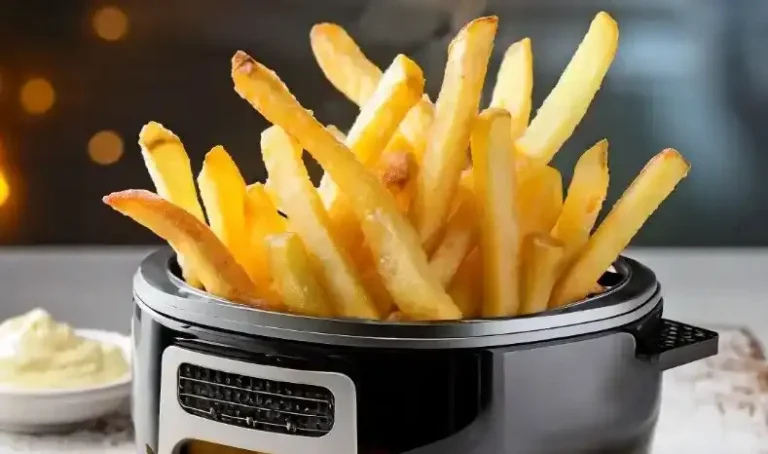 How to make frozen french fries in air fryer?
