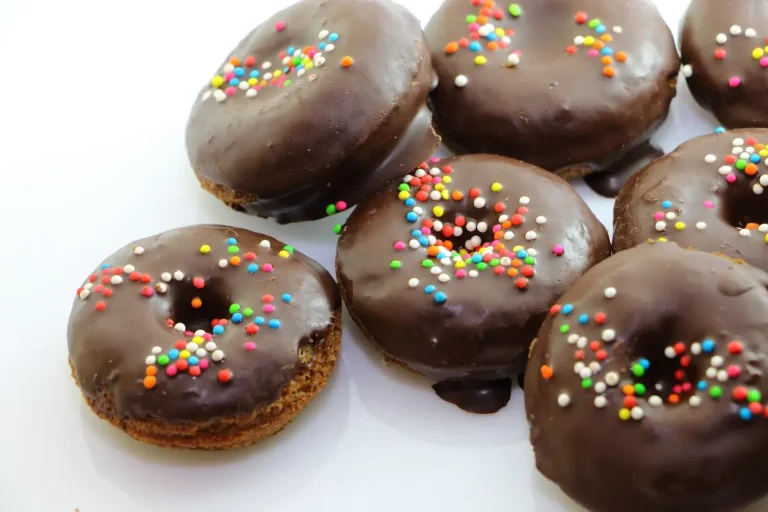 Baked Mini Chocolate Donuts